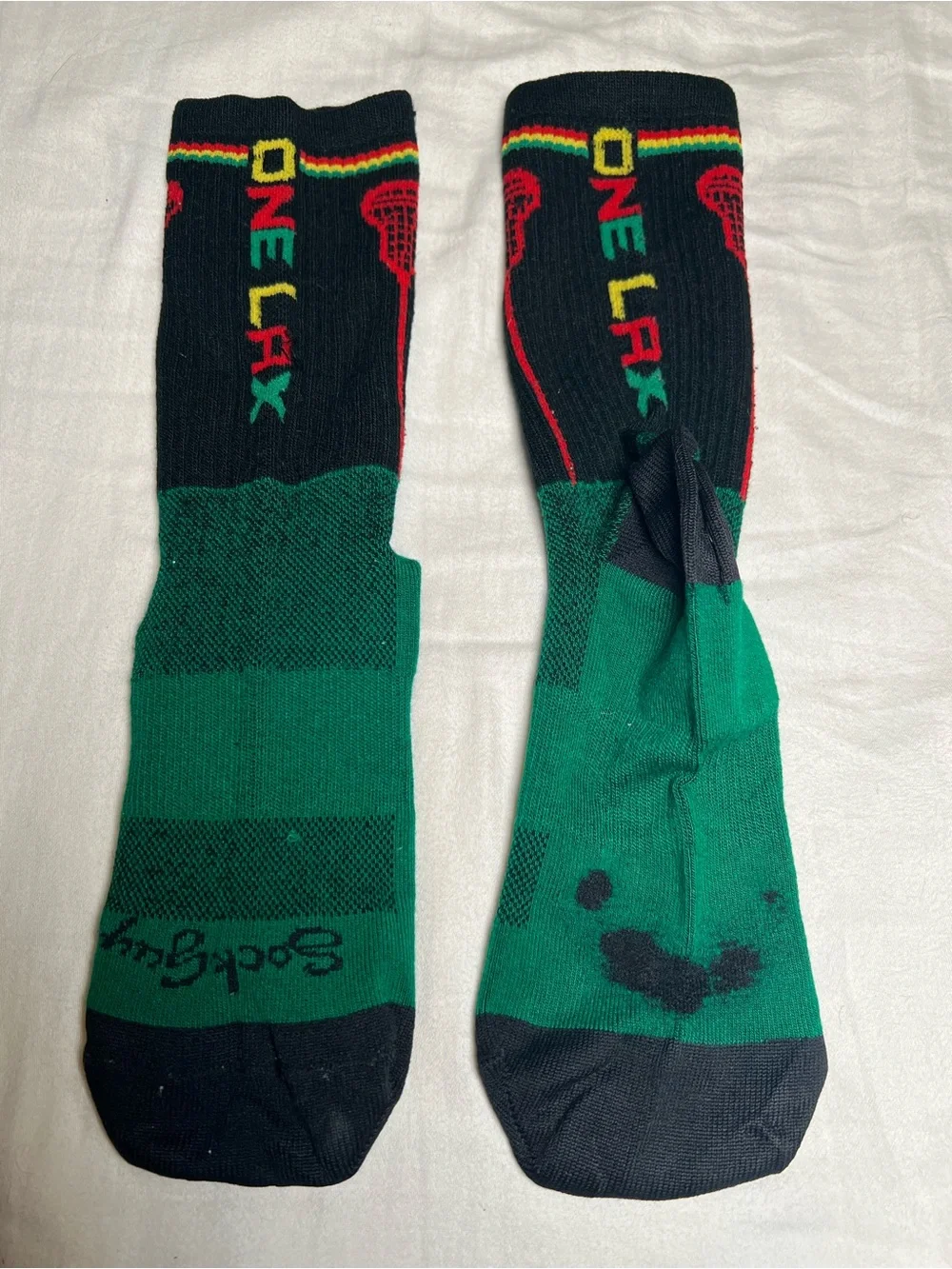 🎉5/$25 Bob Marley Lacrosse Socks